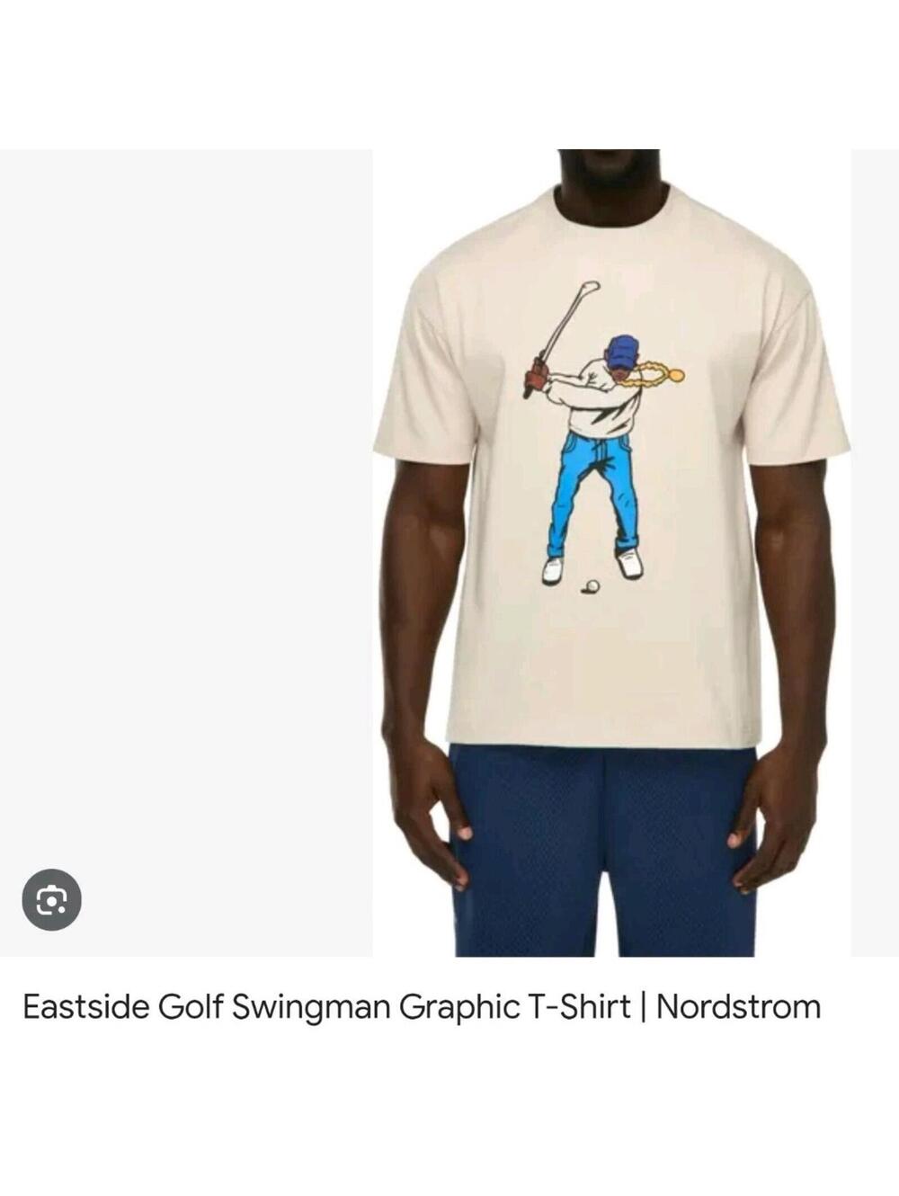 Eastside Golf Swingman Graphic T-Shirt 2XL Rare